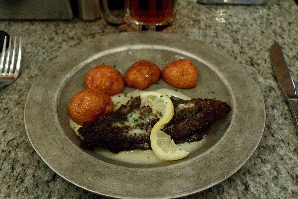 Sample photo: Blackened Catfish at Arnaud's Remoulade