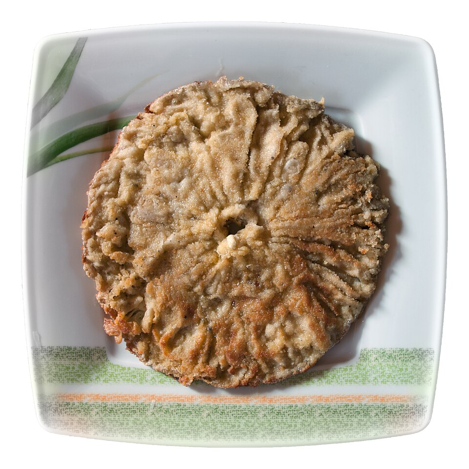 Sample photo: Breaded parasol mushroom