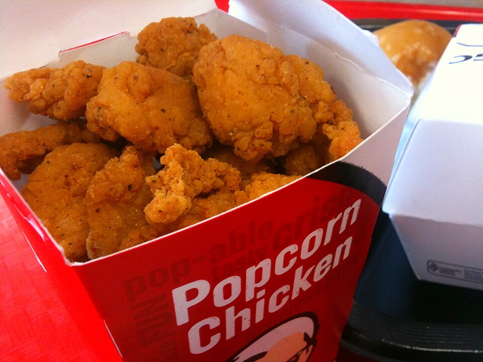 Sample photo: KFC Popcorn Chicken (12956064765)