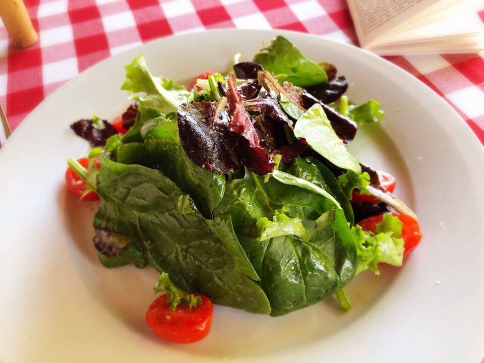 Sample photo: Side salad at Swiss Hotel - Sarah Stierch